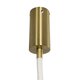 kelvo® GLOW KLV-101-0155 Κρεμαστό Φωτιστικό Οροφής LED 27W 2700lm 360° AC 220-240V IP20 Ρυθμιζόμενο Λευκό CCT με Χειριστήριο από 2700K έως 6000K Dimmable - Lumileds SMD Chip - Χρυσό Πλατίνα - Μ90 x Π9 x Υ95cm - 3 Χρόνια Εγγύηση - 8