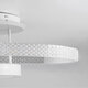 DIAMOND 61115 Φωτιστικό Οροφής Δαχτυλίδι-Κύκλος LED CCT 100W 12123lm 360° AC 220-240V - Εναλλαγή Φωτισμού μέσω Τηλεχειριστηρίου All In One Ψυχρό 6000k+Φυσικό 4500k+Θερμό 2700k Dimmable Φ30+40+50cm+BackLight Base - Λευκό - 3 Years Warranty - 6