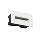 kelvo® STEPART KLV-101-0082 Μοντέρνο Χωνευτό Φωτιστικό Σκαλοπατιού - Διαδρόμου LED 3W 375lm 45° AC 220-240V Αδιάβροχο IP65 Θερμό Λευκό 2700K - Lumileds SMD Chip & TÜV SÜD Driver - Λευκό Ματ - Μ10.5 x Π4.5 x Υ6cm / Q9.12 x 4.49cm - 5 Χρόνια Εγγύηση - 8