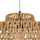  JENSON 00909 Boho Κρεμαστό Φωτιστικό Οροφής με Ντουί 1 x E27 AC 220-240V IP20 - Μπεζ - Μ33 x Π33 x Υ28cm - 7