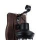 BRASRA 01204 Vintage Φωτιστικό Τοίχου - Απλίκα με Ντουί 1 x E27 AC 220-240V IP20 - Καφέ & Μαύρο - Μ15 x Π20 x Υ30cm - 5