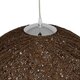 OCEANA 999-0156 Boho Κρεμαστό Φωτιστικό Οροφής με Ντουί 1 x E27 AC 220-240V IP20 - Καφέ - Μ60 x Π60 x Υ60cm - 7