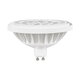 60134 Σποτ LED GU10 AR111 15W 1410lm 12° AC 220-240V IP20 Φ11 x Υ6.6cm Θερμό Λευκό 2700K Dimmable - 3 Χρόνια Εγγύηση - 1
