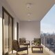 kelvo® MARETTI KLV-101-0056 Φωτιστικό Downlight Σποτ για Λάμπα MR16 με Ντουί GU10 AC 220-240V Αδιάβροχο IP65 - Λευκό Ματ - Μ9 x Π9 x Υ9cm - 2