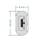 70491 DOUBLE-SIDED 120°+120° Degree Neon Flex Epistar LED SMD 2835 1m 12W/m 120LED/m 1284lm/m 120°+120° DC 230V Αδιάβροχη IP68 Φυσικό Λευκό 4500K Dimmable - 6