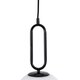kelvo® BELLISSIMO KLV-101-0373 Κρεμαστό Φωτιστικό Οροφής για Λάμπα με Ντουί E27 AC 220-240V IP20 - Μαύρο Ματ & Λευκό - Μ20 x Π20 x Υ42cm - 7