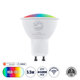60487 Έξυπνο Σποτ LED GU10 MR16 Smart Home Wifi  5.5W 550lm 120° AC 220-240V IP20 Φ5 x Υ6.5cm RGB+CCT - Εναλλαγή Φωτισμού & Dimming μέσω Εφαρμογής Tuya - Bridgelux Chip - 3 Χρόνια Εγγύηση