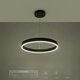 kelvo® VENOM KLV-101-0187 Κρεμαστό Φωτιστικό Οροφής LED 45W 4500lm 120° AC 220-240V IP20 Ρυθμιζόμενο Λευκό CCT με Χειριστήριο από 2700K έως 6000K Dimmable - Lumileds SMD Chip - Μαύρο Ματ - Μ60 x Π60 x Υ6.5cm - 3 Χρόνια Εγγύηση - 13
