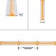 BEE 70353 Ταινία LED 10W/m 800lm/m 120° DC 24V IP20 528 x COB Chip/m Ultra Θερμό Λευκό 2200K Dimmable - Μ500 x Π1 x Υ0.2cm - Ρολό 5 Μέτρων - 5 Χρόνια Εγγύηση - 6