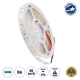 LILAC 70140 Ταινία LED 6W/m 660lm/m 120° DC 12V IP20 60 x SMD2835 Chip/m Ψυχρό Λευκό 6000K Dimmable - Sanan SMD Chip - Μ500 x Π0.8 x Υ0.1cm - Ρολό 5 Μέτρων - 5 Χρόνια Εγγύηση