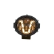 85439 Vehicle & JEEP Work Lights - Φώτα Εργασίας για Οχήματα και JEEP με V Light DRL & Φλας LED High Power 45W DC 9-36V Αδιάβροχo IP67 Πορτοκαλί & Ψυχρό Λευκό 6000K M17 x Π8 x Υ21cm - 7