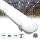 60170 LED Γραμμικό Βιομηχανικό Φωτιστικό Tri-Proof 60cm 24W 2785lm 120° AC 220-240V Αδιάβροχο IP65 Μ60 x Π10.5 x Υ8cm Ψυχρό Λευκό 6000K - 3 Χρόνια Εγγύηση