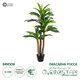 Artificial Garden DRACAENA YUCCA 20422 Τεχνητό Διακοσμητικό Φυτό Δράκαινα Γιούκα Υ120cm