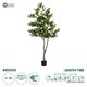 Artificial Garden LEMON TREE 21106 Τεχνητό Διακοσμητικό Δέντρο Λεμονιά Υ200cm - 1