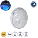 POOLANO 61535 Λάμπα LED Σποτ Πισίνας GX16D PAR56 25W 1875lm 120° AC/DC 12V Αδιάβροχο IP68 IK06 Tempered Glass Φ18 x Υ10cm Θερμό Λευκό 2700K - Bridgelux Chip - 3 Years Warranty