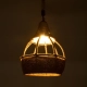  KUBRIC 01605 Boho Κρεμαστό Φωτιστικό Οροφής με Ντουί 1 x E27 AC 220-240V IP20 - Μπεζ - Μ30 x Π30 x Y40cm - 3