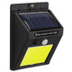 71495 Αυτόνομο Ηλιακό Φωτιστικό LED COB 10W 1000lm με Ενσωματωμένη Μπαταρία 1200mAh - Φωτοβολταϊκό Πάνελ με Αισθητήρα Ημέρας-Νύχτας και PIR Αισθητήρα Κίνησης IP65 Ψυχρό Λευκό 6000K - 3