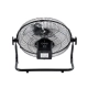 SOLARO-FAN 85352 Solar Fan Αυτόνομος Ηλιακός Επιδαπέδιος Ανεμιστήρας 25W 2 Λειτουργιών Ρεύματος με AC 220-240V ή με Φωτοβολταϊκό Panel 9V 12W & Επαναφορτιζόμενη Μπαταρία Li-ion 7.4V 4400mAh - 12 Ταχύτητες - Ενσωματωμένο USB 2.0 Charger Συσκευών - IP20 - Μ42 x Π20 x Υ35cm - Μαύρο & Ασημί - 2 Years Wa - 5
