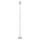 NEGA 60478 Μοντέρνο Επιδαπέδιο Φωτιστικό LED 2.2W 154lm 360° DC 5V Επαναφορτιζόμενο με Μπαταρία Li-ion 4000mAh - Διακόπτη Αφής - Θερμό Λευκό 2700K - Dimmable - D10 x H135cm - Λευκό - 2 Years Warranty - 6