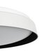 kelvo® VOLA KLV-101-0590-V2 Φωτιστικό Οροφής LED 24W 2400lm 120° AC 220-240V IP20 Ρυθμιζόμενο Λευκό CCT με Διακόπτη στο Driver 2700K/4500K/6000K Triac Dimmable - Lumileds SMD Chip & ENEC/TÜV Driver - Μαύρο Ματ & Λευκό Ματ - Μ38 x Π38 x Υ7cm - 5 Χρόνια Εγγύηση - 5