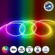 70578 OVALE 120° Degree Neon Flex Epistar LED SMD 5050 1m 18W/m 60LED/m 1818lm/m 120° DC 230V Αδιάβροχη IP68 RGB Dimmable