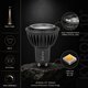 kelvo® KYRON 10° KLV-103-0005 Σποτ GU10 MR16 LED 7W 700lm CRI (Ra) ≥ 90 10° AC 220-240V IP20 Ultra Θερμό Λευκό 1800K Dimmable - CREE CXA Chip - Γκρι Ανθρακί Ματ - Μ5 x Π5 x Υ6cm - 3 Χρόνια Εγγύηση - 7