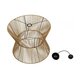 UPCONE 205-0056 Boho Κρεμαστό Φωτιστικό Οροφής με Ντουί 1 x E27 AC 220-240V IP20 - Μπεζ - M50 x Π50 x 43cm - 12