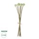Artificial Garden WHITE DANDELION BOUQET 21358 Τεχνητό Διακοσμητικό Ταραξάκο Μπουκέτο Y54cm