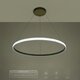 kelvo® DIAMOND KLV-101-0232 Κρεμαστό Φωτιστικό Οροφής LED 67W 6700lm 180° AC 220-240V IP20 Ρυθμιζόμενο Λευκό CCT με Χειριστήριο από 2700K έως 6000K Dimmable - Lumileds SMD Chip - Χρυσό Πλατίνα - Μ80 x Π80 x Υ3cm - 3 Χρόνια Εγγύηση - 13