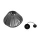 NUI 205-0065 Boho Κρεμαστό Φωτιστικό Οροφής με Ντουί 1 x E27 AC 220-240V IP20 - Γκρι - M36 x Π36 x Υ27cm - 13 NUI 205-0065 Boho Κρεμαστό Φωτιστικό Οροφής με Ντουί 1 x E27 AC 220-240V IP20 - Γκρι - M36 x Π36 x Υ27cm - 12