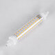 TUBINI 60398 Λάμπα R7S 118mm LED 12W 1356lm 360° AC 220-240V IP20 Θερμό Λευκό 2700K - Lumileds SMD Chip - Μ11.8 x Π2.2 x Υ2.2cm - 3 Χρόνια Εγγύηση - 3
