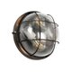 BOATLIGHT 61624 Vintage Φωτιστικό Καραβοχελώνα Τοίχου & Οροφής με Ντουί 2 x E27 AC 220-240V Αδιάβροχο IP65 - Χάλκινο Παλαιωμένο Εφέ Σκουριάς Ματ - Μ24 x Π24 x Υ11cm - 8