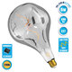 Λάμπα E27 R170 Rock LED SOFT SPIRAL FILAMENT 6W 480 lm 320° AC 85-265V Edison Retro με Φιμέ Γυαλί Θερμό Λευκό 2700 K Dimmable  99176 - 1