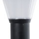 SOLARDIS 90523 LED Solar Bollard Light Κολωνάκι Κήπου Εξωτερικού Χώρου 10W 180lm 120° με Ενσωματωμένο Φωτοβολταϊκό Panel 6V 5W & Επαναφορτιζόμενη Μπαταρία Li-ion 3.2V 6000mAh με Αισθητήρα Ημέρας-Νύχτας - Αδιάβροχο IP65 Φ24 x Υ88cm Ψυχρό Λευκό 6000K - 8