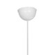 SOLEI 205-0007 Boho Κρεμαστό Φωτιστικό Οροφής με Ντουί 1 x E27 AC 220-240V IP20 - Λευκό - M40 x Π40 x Υ45cm - 10
