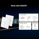 80067 SONOFF T2EU3C-RF - 433MHz Wireless Smart Wall Touch Button Switch 3 Way - RF Series - 9