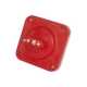 KIDDO 202-0004 Παιδικό Φωτιστικό Νυκτός LED 1W 95lm 360° AC220-240V IP20 Ψυχρό Λευκό 6000K - Μ5.5 x Π5.5 x Υ8cm - 2 Χρόνια Εγγύηση - 5