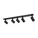 kelvo® SPOTA KLV-101-0142 Μοντέρνο Κινούμενο Φωτιστικό Σποτ Οροφής με Ντουί 5 x GU10 90° AC 220-240V IP20 - Μαύρο Ματ - Μ79.5 x Π6.3 x Υ14cm - 12 kelvo® SPOTA KLV-101-0142 Μοντέρνο Κινούμενο Φωτιστικό Σποτ Οροφής με Ντουί 5 x GU10 90° AC 220-240V IP20 - Μαύρο Ματ - Μ79.5 x Π6.3 x Υ14cm - 8