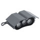 TREELIGHT-ZINA S-90982 Κυρτή Μπάρα Φωτισμού Wall Washer με Αντιθαμβωτική Γρίλια Ειδική για Φυτά - Δέντρα LED 3W 255lm 30° DC 24V Αδιάβροχο IP65 L11 x W6.5 x H5cm με Αυτόματα Προγράμματα Εναλλαγής Χρωμάτων Πολύχρωμο RGBW - Γκρι Ανθρακί - 3 Years - 6