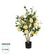 Artificial Garden YELLOW ROSES 21073 Τεχνητό Διακοσμητικό Δέντρο Τριανταφυλλιά Μ50 x Π50 x Υ90cm