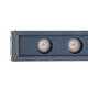 WASHER-VAIA 90178 Μπάρα Φωτισμού Wall Washer LED 6W 630lm 30° DC 24V Αδιάβροχο IP65 Μ30 x Π4 x Υ5cm Αρχιτεκτονικό Πορτοκαλί 2200K - Γκρι Ανθρακί - 3 Years Warranty - 9