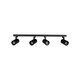 kelvo® SPOTA KLV-101-0140 Μοντέρνο Κινούμενο Φωτιστικό Σποτ Οροφής με Ντουί 4 x GU10 90° AC 220-240V IP20 - Μαύρο Ματ - Μ64 x Π6 x Υ14cm - 12 kelvo® SPOTA KLV-101-0140 Μοντέρνο Κινούμενο Φωτιστικό Σποτ Οροφής με Ντουί 4 x GU10 90° AC 220-240V IP20 - Μαύρο Ματ - Μ64 x Π6 x Υ14cm - 4