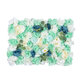 Artificial Garden ROSES STORY BLUE 78334 Τεχνητό Διακοσμητικό Πάνελ Λουλουδιών - Κάθετος Κήπος σύνθεση Αμβροσία Μ60 x Π40 x Υ6cm - 2