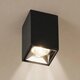 kelvo® LUMINAR KLV-101-0323 Φωτιστικό Downlight Σποτ LED 3W 405lm 36° AC 220-240V IP20 Θερμό Λευκό 2700K - Osram SMD Chip & TÜV SÜD Driver - Μαύρο Ματ - Μ4.2 x Π4.2 x Υ6.6cm - 5 Χρόνια Εγγύηση - 2