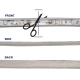 70505 Slim Ταινία Μονής Σειράς Epistar LED SMD 2835 1m 12W/m 96LED/m 1572lm/m 120° DC 230V Αδιάβροχη IP68 Πράσινο Dimmable - 5