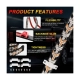 81734 Car Backlit LED Strip Εύκαμπτη Ταινία 100cm Σήμανσης DRL Αυτοκινήτου 3 Προγραμμάτα Φωτισμού LED SMD 5050 12W DC 9-30V Αδιάβροχη IP65 Πορτοκαλί - Κόκκινο - 2 Χρόνια Εγγύηση - 8
