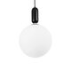 kelvo® ESTETICO KLV-101-0380 Κρεμαστό Φωτιστικό Οροφής για Λάμπα με Ντουί E27 AC 220-240V IP20 - Μαύρο Ματ & Λευκό - Μ30 x Π30 x Υ48cm - 5