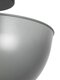 MEDUSA 203-0307 Μοντέρνο Φωτιστικό Οροφής με Ντουί 1 x E27 AC 220-240V IP20 - Γκρι Μαύρο - Μ25 x Π25 x 23cm - 5