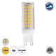 TUBITO 60392 Λάμπα G9 LED 4W 544lm 360° AC 220-240V IP20 Θερμό Λευκό 2700K Dimmable - Lumileds SMD Chip - Μ1.9 x Π1.9 x Υ6.3cm - 3 Χρόνια Εγγύηση - 1