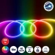 70588 TUBE 360° Degree Neon Flex Epistar LED SMD 5050 1m 18W/m 60LED/m 1818lm/m 360° DC 24V Αδιάβροχη IP68 RGB Dimmable